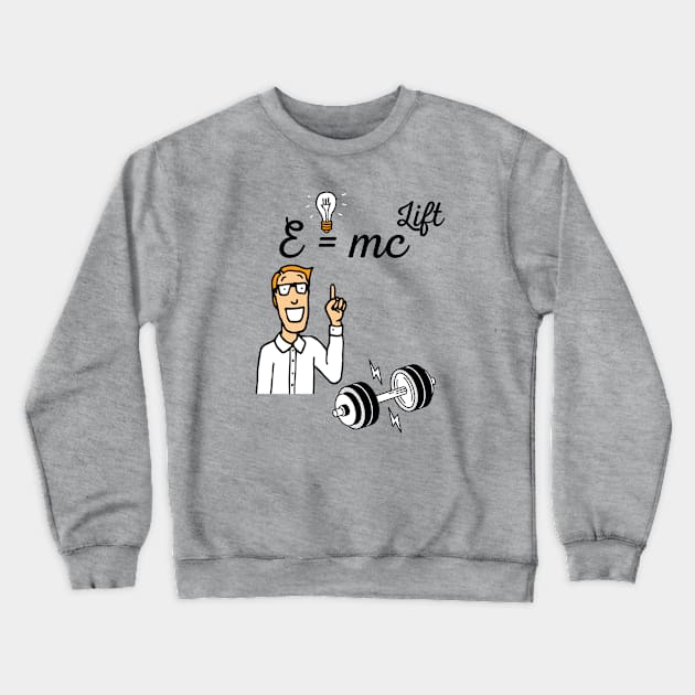 Lifting Scientist Crewneck Sweatshirt by Statement-Designs